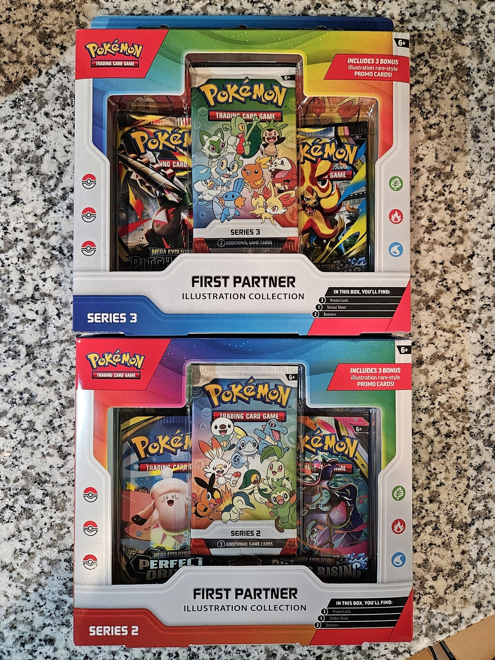 Pokemon TCGFirst Partner Illustration Collection Series 2 & 3